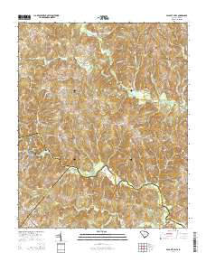 Pacolet Mills 2014 topographic map thumbnail
