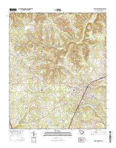 Saint Matthews 2014 topographic map thumbnail