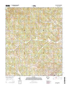 Saluda North 2014 topographic map thumbnail