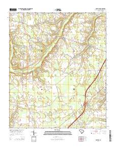 Paxville 2014 topographic map thumbnail