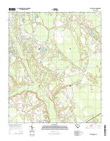 Tony Hill Bay 2014 topographic map thumbnail