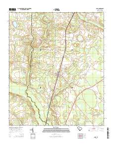 Olar 2014 topographic map thumbnail