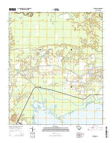 Pineville 2014 topographic map thumbnail