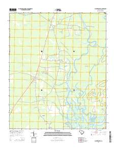 Plantersville 2014 topographic map thumbnail
