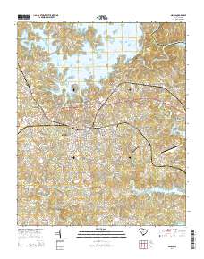 Seneca 2014 topographic map thumbnail