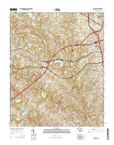 Wellford 2014 topographic map thumbnail