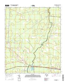 Jacksonboro 2014 topographic map thumbnail