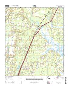 Coosawhatchie 2014 topographic map thumbnail