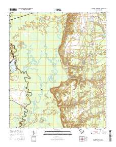 Poinsett State Park 2014 topographic map thumbnail