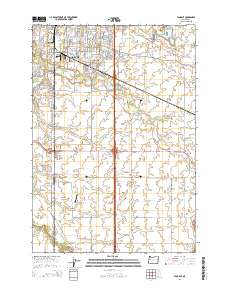 Tangent 2014 topographic map thumbnail