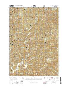 Windy Peak 2014 topographic map thumbnail