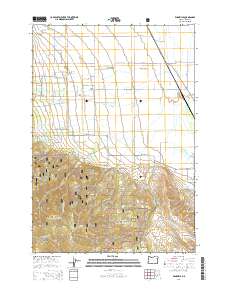 Wingville 2014 topographic map thumbnail