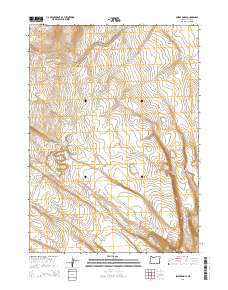 Swede Knoll 2014 topographic map thumbnail