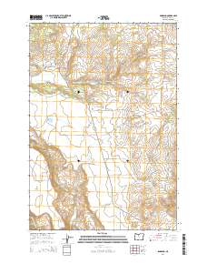 Simnasho 2014 topographic map thumbnail