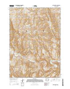 South Mountain 2014 topographic map thumbnail