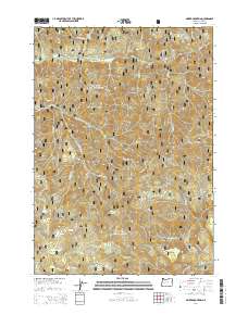 Sinker Mountain 2014 topographic map thumbnail