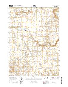 Sixmile Draw 2014 topographic map thumbnail