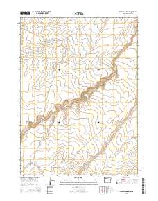 Starvation Spring 2014 topographic map preview