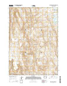 Warm Springs Creek 2014 topographic map thumbnail