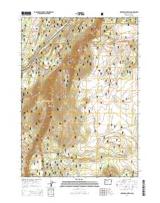 Walker Mountain 2014 topographic map preview