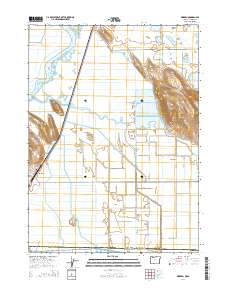 Worden 2014 topographic map thumbnail