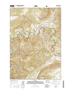 Wren 2014 topographic map thumbnail