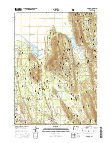 Wocus Bay 2014 topographic map thumbnail