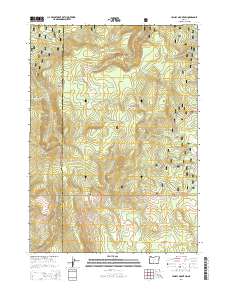 Yamsay Mountain 2014 topographic map thumbnail