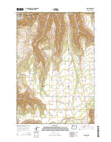 Flora 2014 topographic map thumbnail