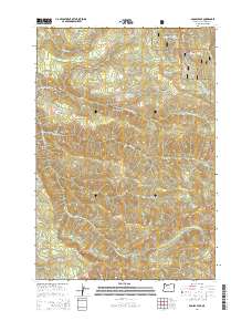 Soosap Peak 2014 topographic map thumbnail