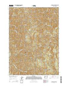Scaredman Creek 2014 topographic map thumbnail