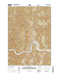 Scottsburg 2014 topographic map thumbnail