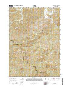 Dement Creek 2014 topographic map thumbnail