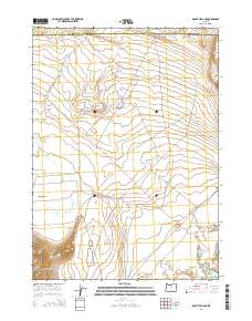 Rabbit Hills NE 2014 topographic map thumbnail