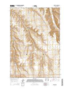 Eightmile 2014 topographic map thumbnail