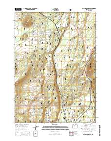 Muttonchop Butte 2014 topographic map thumbnail