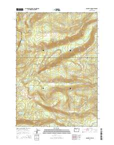 Boulder Lake 2014 topographic map thumbnail
