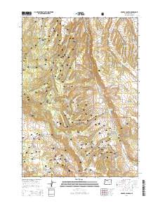 Holmes Canyon 2014 topographic map thumbnail