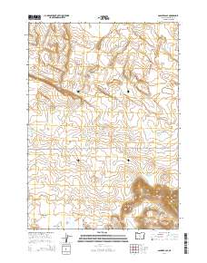 Soldiers Cap 2014 topographic map thumbnail