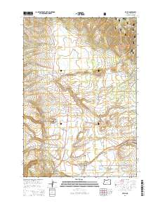 Ukiah 2014 topographic map thumbnail