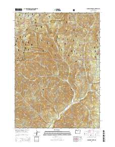 Sugarpine Creek 2014 topographic map thumbnail