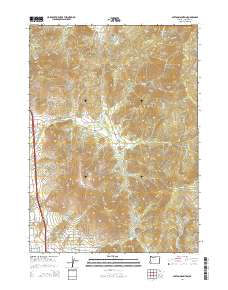 Sexton Mountain 2014 topographic map thumbnail