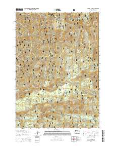 Sardine Butte 2014 topographic map thumbnail