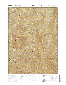 Quail Prairie Mountain 2014 topographic map thumbnail