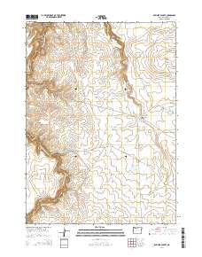 Rawhide Pocket 2014 topographic map thumbnail