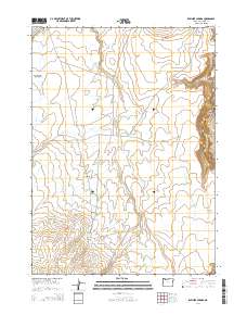 Rawhide Springs 2014 topographic map thumbnail