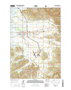 Tillamook 2014 topographic map preview