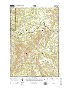 Timber 2014 topographic map thumbnail