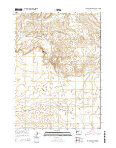 Rockhouse Reservoir 2014 topographic map thumbnail