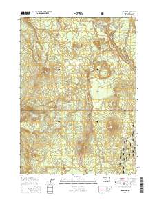 Union Peak 2014 topographic map thumbnail